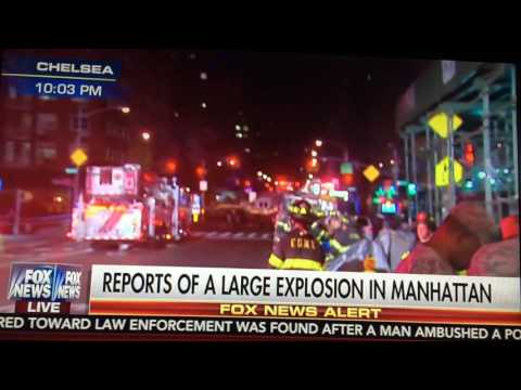 Chelsea Manhattan New York Bombings! Large Explosions! Scene Witness! 29 Injured!  Madison Square