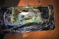 A damaged Samsung Galaxy Note 7