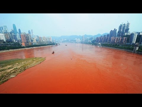 Breaking News - Signs of the Apocalypse - Water Turns Blood Red North Dakota