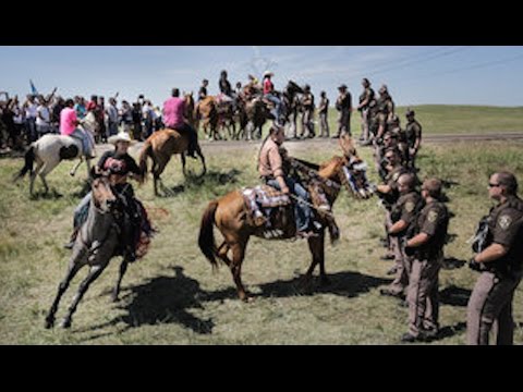 Native Americans Gather To Block Dokota Pipeline