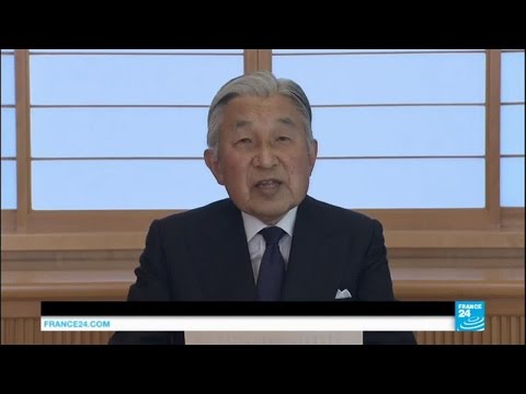 Japan: Emperor Akihito suggests abdication in a rare video address