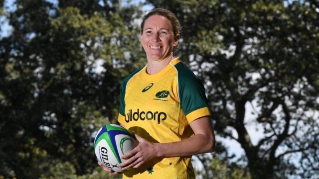 Ready for the challenge: Ash Hewson will captain the Wallaroos against New Zealand.