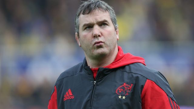 Munster Rugby head coach Anthony Foley dies in Paris, aged 42. 