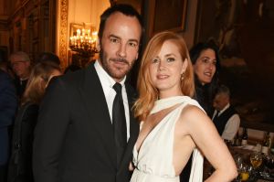 Tom Ford and Amy Adams attend the Academy of Motion Picture Arts and Sciences new members reception at Lancaster House ...