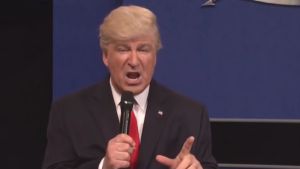Alec Baldwin's portrayal of Donald Trump on <i>Saturday Night Live</i> has been a huge talking point.