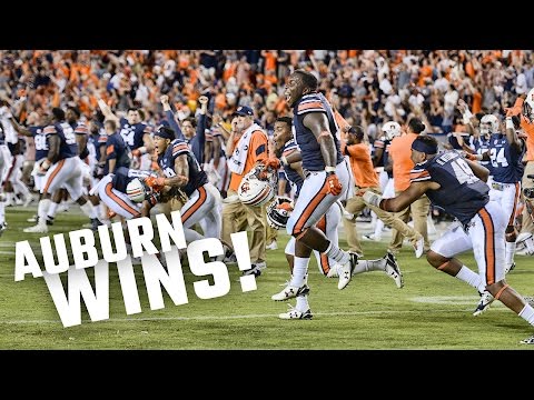 Watch the insane ending and celebration after Auburn's 18-13 victory over LSU