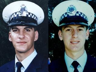 Police officers Damian Eyre and Steven Tynan, murdered in Walsh St, South Yarra.