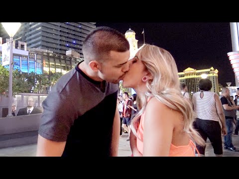 The Prank Invasion Method - "Kissing Prank" In Las Vegas