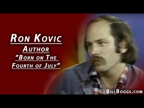 Ron Kovic Author of "Born on the Fourth of July"