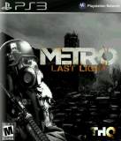 THQ Metro Last Light PS3 Playstation 3 Game