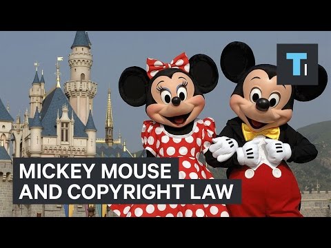 Mickey Mouse and copyright law