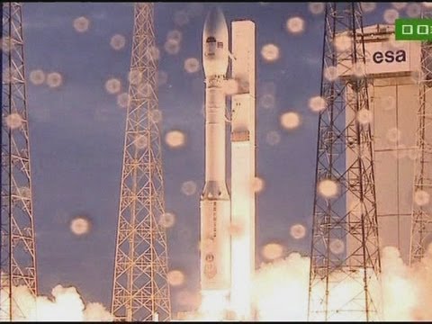 Great close-ups of Vega rocket launch