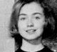 Hillary Rodham, second from left in the back row, poses with her debate team in 1965 at Maine South High School.  