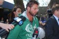 Ben Cousins outside Armadale Magistrates Court. 