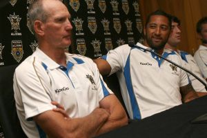 Old ties: Benji Marshall has a strong relationship with Wayne Bennett from their days with the NRL All Stars and Kiwi ...