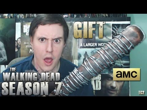 The Walking Dead Season 7 AMC Gift Unboxing! MeetLucille