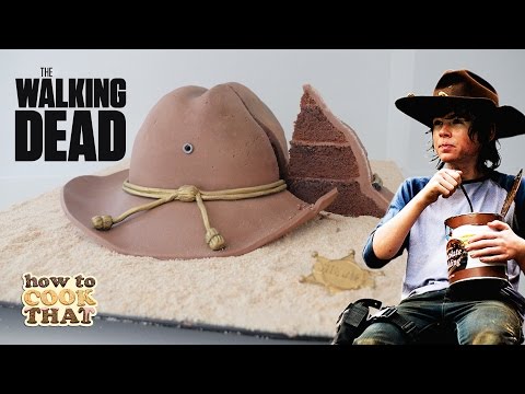 THE WALKING DEAD CAKE Carl Grimes Hat How To Cook That Ann Reardon