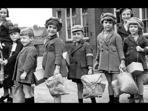 Evacuation of children during the World War II