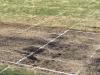 Red faces as cricket pitch 8 feet too long