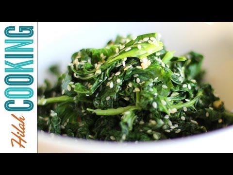 How to Cook Kale | Garlic Kale Recipe | Hilah Cooking