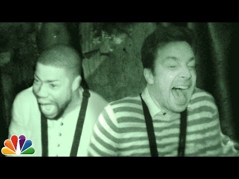 Jimmy and Kevin Hart Visit a Haunted House