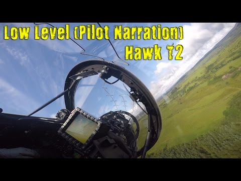 Low Level Fast Jet Navigation (Narrated) - Hawk T2, Royal Air Force