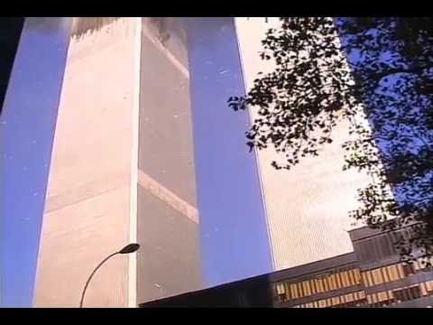 New footage of second plane crash into the world trade center. September 11 attacks 2001