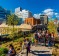 Elevated park: The High Line is a 1. 45-mile-long New York City linear park built in Manhattan.