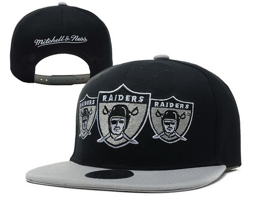 Personalized Fantasy Mitchell & Ness NFL Oakland Raiders Snapback Hat