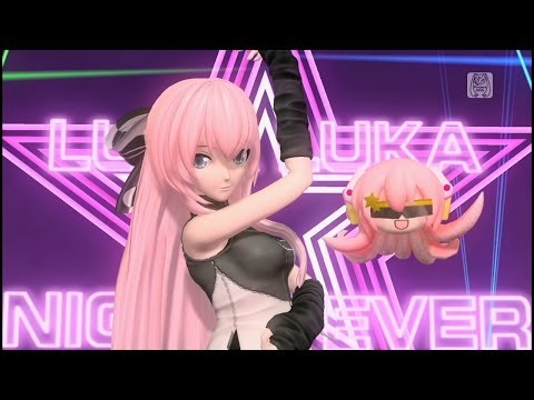 [60fps Full風] Luka Luka★Night Fever ルカルカ★ナイトフィーバー 巡音ルカ DIVA Dreamy theater ドリーミーシアター English Romaji