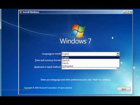 HOW TO INSTALL WINDOWS 7 FULL TUTORIAL (HD)