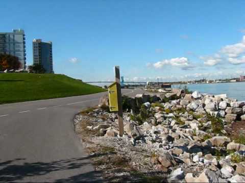 Exploring Windsor, Ontario: Waterfront with Great View of Detroit & Sculpture Garden