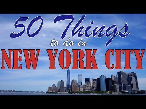 50 THINGS TO DO IN NEW YORK CITY | Top Attractions Travel Guide