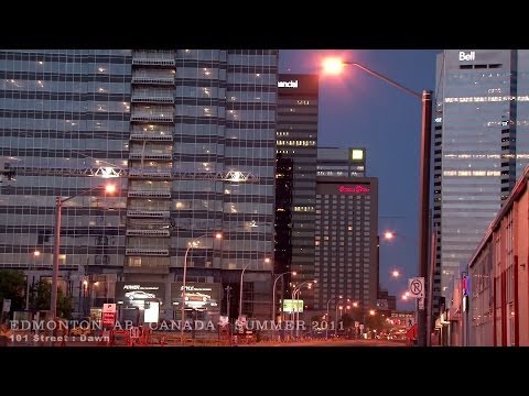 EDMONTON , ALBERTA   CANADA   A WALKING TRAVEL TOUR   HD 1080P