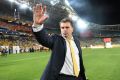 Socceroos coach Ange Postecoglou wants a stepping stone to the A-League