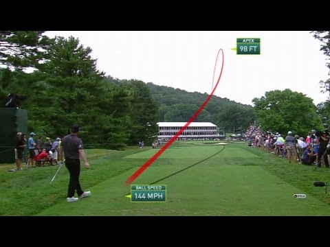 Golf TrackMan Compilation - 2016 PGA Championship Rd 3-4