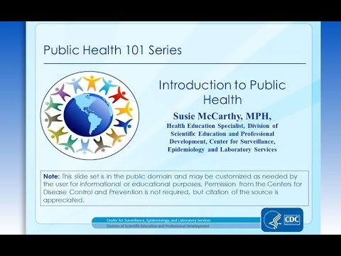 Introduction to Public Health