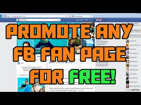 REVEALED: How To Promote Facebook Page For FREE!