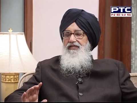 Parkash singh badal  Interview  1