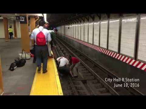 Watch These NYC Subway Heroes Join Forces To Rescue A Man From The Tracks