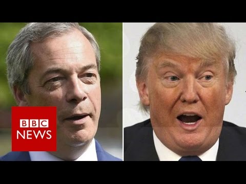 Farage on Trump: People 'talk like that' - BBC News