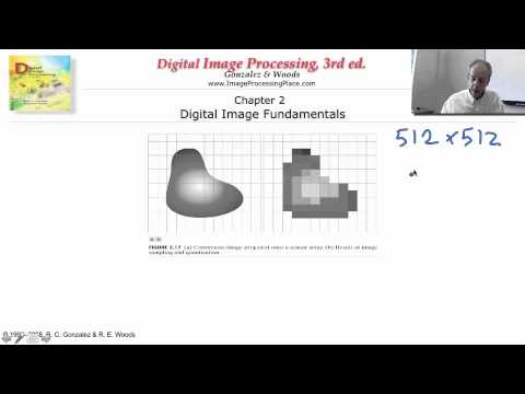 Digital image processing:  p006 - Image formation - Sampling  Quantization