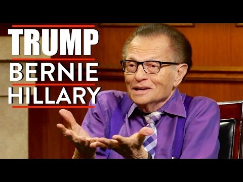 Larry King Talks Donald Trump, Bernie, and Hillary (1 of 2)