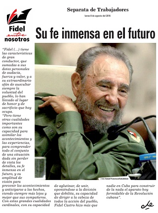 Fidel entre nosotros