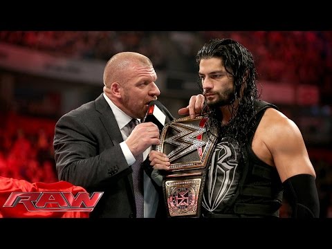 COO Triple H asks Roman Reigns to 'sell out': Raw, November 9, 2015