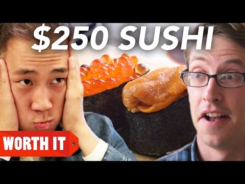 $3 Sushi Vs. $250 Sushi