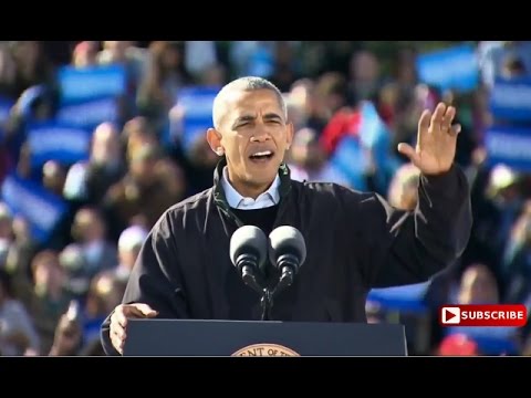 President Obama Shuts Up Heckler At Hillary Clinton Rally