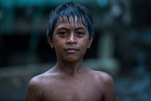 Micah Puia at Lord Howe Settlement in Honiara. Is he a climate change refugee?