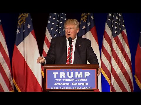 Donald Trump Rally at The Fox Theatre In Atlanta - 6/15/16