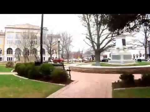 Biking Bentonville, AR - Downtown Square